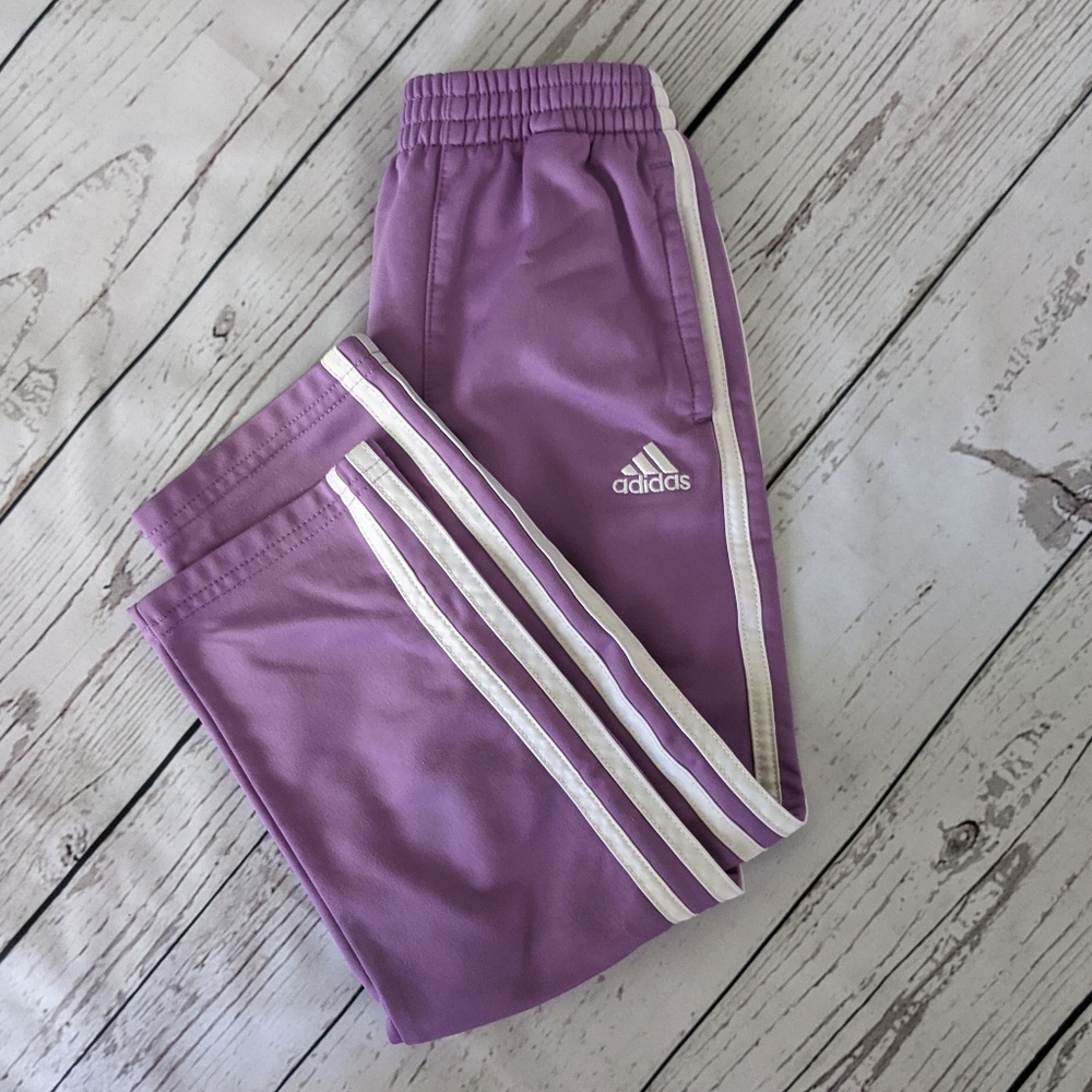 Adidas Track Pants, girls size 5